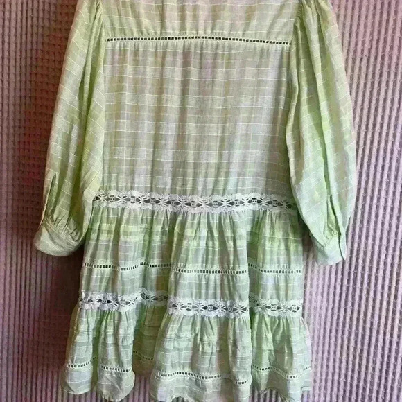 Free People Time Out Lace Tunic size Small - Picture 7 of 7